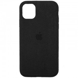 Чохол ALCANTARA Case Full для Apple iPhone 12 Pro Max (6.7"") (Чорний)