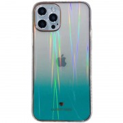 TPU+Glass чехол Aurora Classic для Apple iPhone 12 Pro Max (6.7"") (Зеленый)