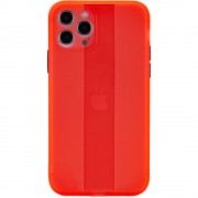 Чохол TPU Glossy Line Full Camera Для Apple iPhone 12 Pro Max (6.7"") (Червоний)