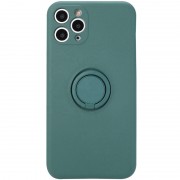 Чохол TPU Candy Ring Full Camera Для Apple iPhone 12 Pro (6.1"") (Зелений / Pine green)