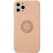 Чохол TPU Candy Ring Full Camera Для Apple iPhone 12 Pro (6.1"") (рожевий / Pink Sand)