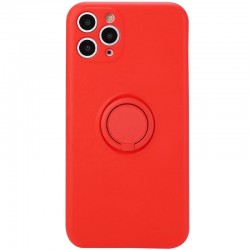 Чохол TPU Candy Ring Full Camera Для Apple iPhone 12 Pro Max (6.7"") (Червоний / Red)