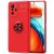 TPU чохол Deen ColorRing під Магнітний тримач (opp) для Xiaomi Redmi Note 10 5G / Poco M3 Pro (червоний / Червоний)
