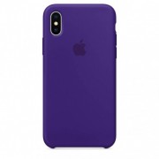 Чохол Silicone Case (AA) Для Apple iPhone XS Max ( Фіолетовий / Ultra Violet)