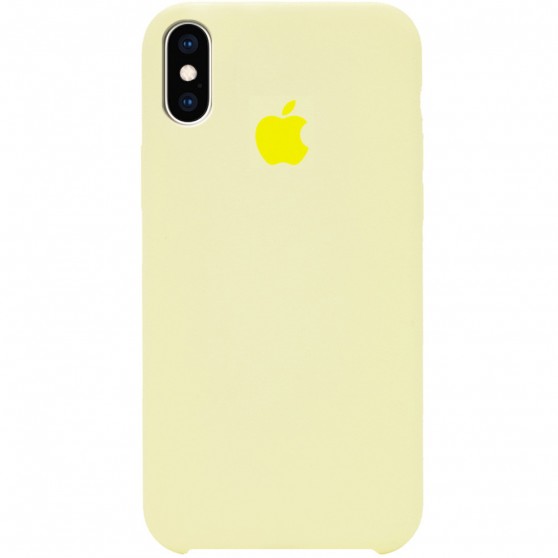 Чехол Silicone Case (AA) для Apple iPhone XS Max (6.5"")