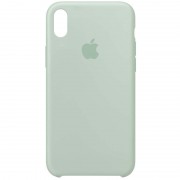 Чохол Silicone Case (AA) Для Apple iPhone XS Max ( Бірюзовий / Beryl)