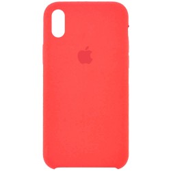 Чохол Silicone Case (AA) Для Apple iPhone XS Max (Помаранчевий / Pink citrus)