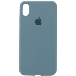 Чохол Silicone Case Full Protective (AA) Для Apple iPhone XS Max ( Зелений / Pine green)