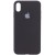 Чохол Silicone Case Full Protective (AA) Для Apple iPhone XS Max (Чорний / Black)