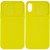 Чохол Camshield Square TPU зі шторкою для камери для Apple iPhone XS Max (Жовтий)