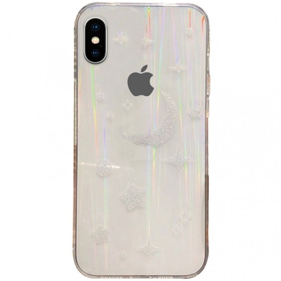 TPU+Glass чехол Aurora Space для Apple iPhone XS Max (6.5"")