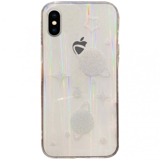 TPU+Glass чехол Aurora Space для Apple iPhone XS Max (6.5"")