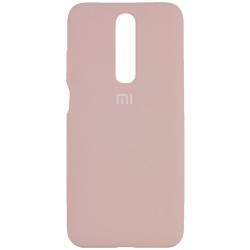 Чехол для Xiaomi Redmi K30 / Poco X2 - Silicone Cover Full Protective (AA) (Розовый / Pink Sand)