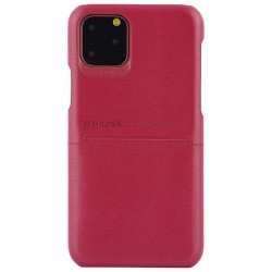 Кожаная накладка для iPhone 11 Pro (5.8") G-Case Cardcool Series (Красный)