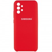 Чохол для Samsung Galaxy A72 4G / A72 5G Silicone Cover Full Camera (AAA) (Червоний / Red)