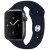 Силіконовий ремінець для Apple watch 38mm / 40mm (Темно-синій / Midnight blue)