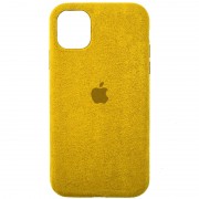 Чохол ALCANTARA Case Full для iPhone 11 (Жовтий)
