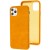 Шкіряний чохол Croco Leather для iPhone 11 Pro Max (Yellow)