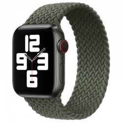 Ремешок Braided Solo Loop для Apple watch 38mm/40mm 125mm (Зеленый)