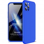 Пластикова накладка GKK LikGus 360 градусів (opp) для iPhone 12 Pro (Синій)