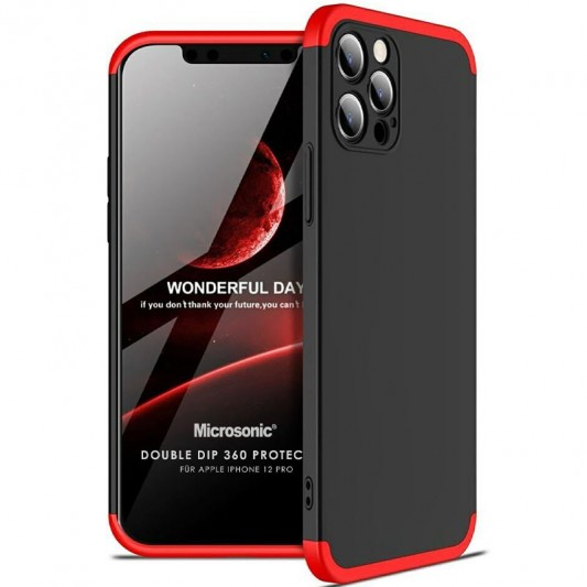 Пластиковая накладка GKK LikGus 360 градусов (opp) для Apple iPhone 12 Pro Max (6.7"")