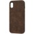 Шкіряний чохол для Apple iPhone XR Croco Leather (Brown)