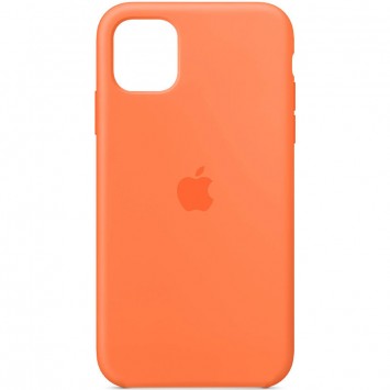 Чехол для Apple iPhone 13 mini Silicone Case Full Protective (AA) (Оранжевый / Vitamin C)