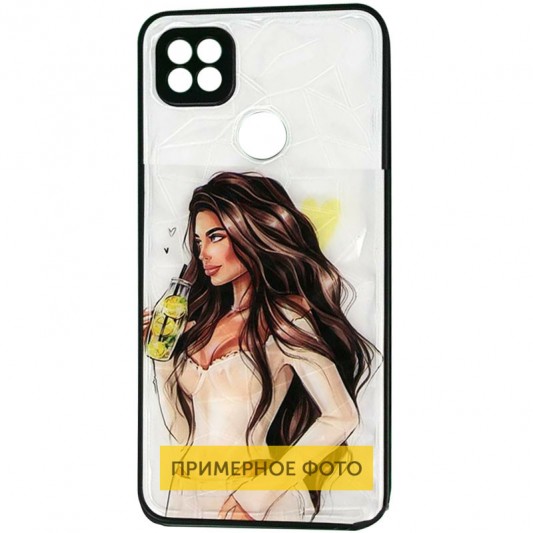 TPU + PC чохол Prisma Ladies для iPhone X / XS (Yellow)