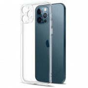 TPU Чехол для iPhone 12 Pro Max Epic Transparent 1,5mm Full Camera (Бесцветный (прозрачный))