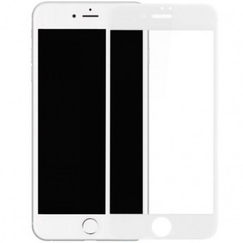 Захисне скло XD + (full glue) (тех.пак) для iPhone SE 2 / 3 (2020 / 2022) / iPhone 8 / iPhone 7 (Білий)