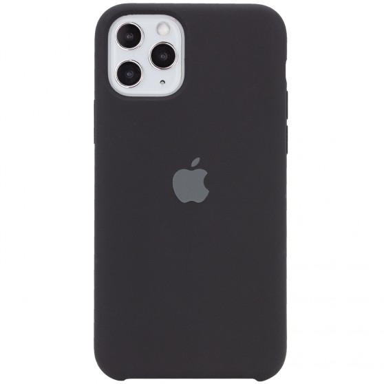 Чохол Silicone Case (AA) для Apple iPhone 11 Pro (5.8 "") (Чорний / Black)