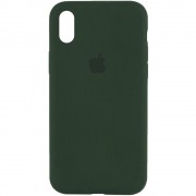 Чохол для Apple iPhone XS Max - Silicone Case Full Protective (AA) (Зелений / Cyprus Green)
