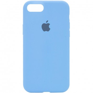 Чохол Silicone Case Full Protective (AA) для iPhone SE 2 / 3 (2020 / 2022) / iPhone 8 / iPhone 7 (Блакитний / Cornflower)