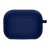 Силіконовий футляр з мікрофіброю для навушників Airpods Pro (Темно-синій / Midnight blue)