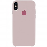 Чохол Silicone Case (AA) для Apple iPhone XS Max (6.5"") (Сірий / Lavender)