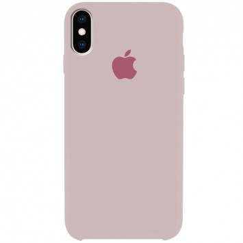Чохол Silicone Case (AA) для Apple iPhone XS Max (6.5"") (Сірий / Lavender)