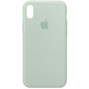 Чохол Silicone Case Full Protective (AA) для Apple iPhone X/XS (Бірюзовий / Beryl)