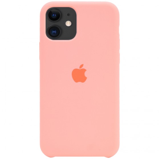 Чохол Silicone Case (AA) для Apple iPhone 11 (Рожевий / Flamingo)