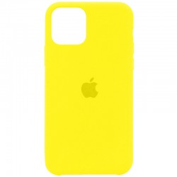 Чохол Silicone Case (AA) для Apple iPhone 11 (Жовтий / Neon Yellow)