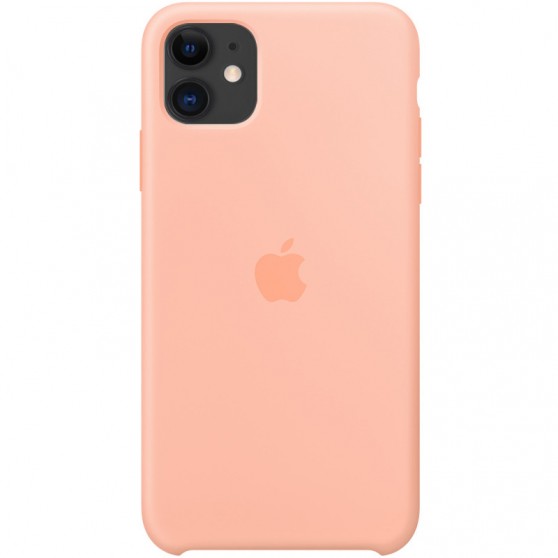 Чохол Silicone Case (AA) для Apple iPhone 11 (Помаранчевий / Grapefruit)