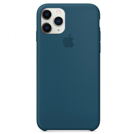 Чохол Silicone Case (AA) для Apple iPhone 11 Pro (Синій / Cosmos Blue)