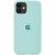 Чохол Silicone Case Full Protective (AA) для Apple iPhone 11 (Бірюзовий / Turquoise)
