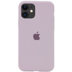 Чохол Silicone Case Full Protective (AA) для Apple iPhone 11 (Сірий / Lavender)