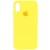 Чохол Silicone Case Full Protective (AA) для Apple iPhone XR (Жовтий/Yellow)