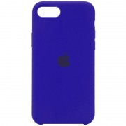 Чохол Silicone Case (AA) для iPhone SE 2 / 3 (2020 / 2022) / iPhone 8 / iPhone 7 (Синій / Shiny blue)