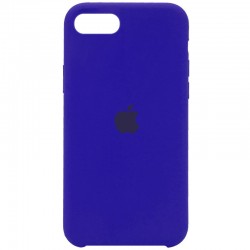 Чохол Silicone Case (AA) для iPhone SE 2 / 3 (2020 / 2022) / iPhone 8 / iPhone 7 (Синій / Shiny blue)