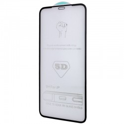 Защитное стекло 5D Hard (full glue) (тех.пак) для Apple iPhone 13 mini (Черный)