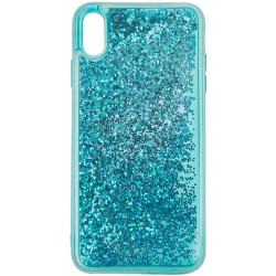 TPU+PC чехол для iPhone XS Max (6.5") Sparkle (glitter) (Зеленый)