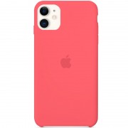 Чохол для iPhone 11 Silicone Case (AA) (Кавуновий / Watermelon red)