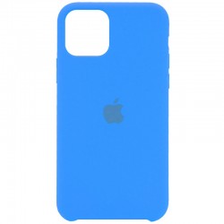Чохол для iPhone 11 Silicone Case (AA) (Блакитний/Blue)